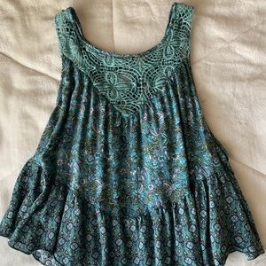Patterned tank top